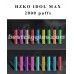 (Wholesale) HZKO IDOL MAX 2000 puffs