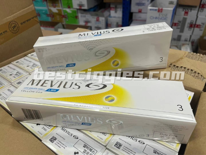Mevius LBS yellow 3mg